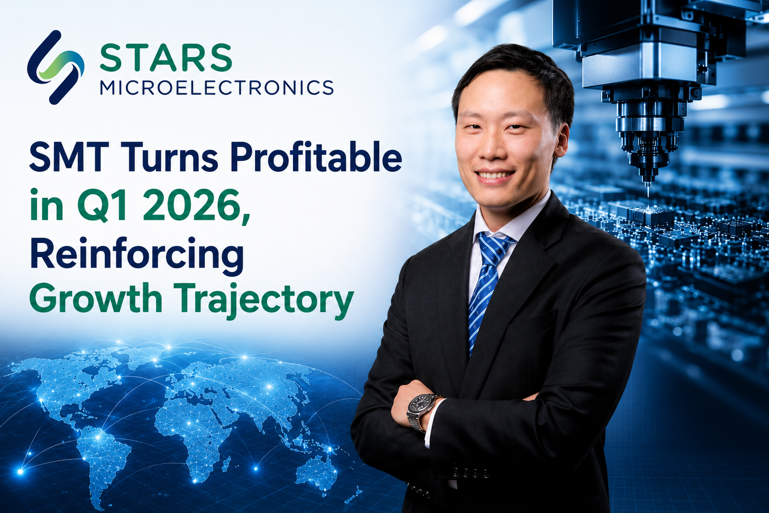 SMT Turns Profitable in Q1 2026, Reinforcing Growth Trajectory